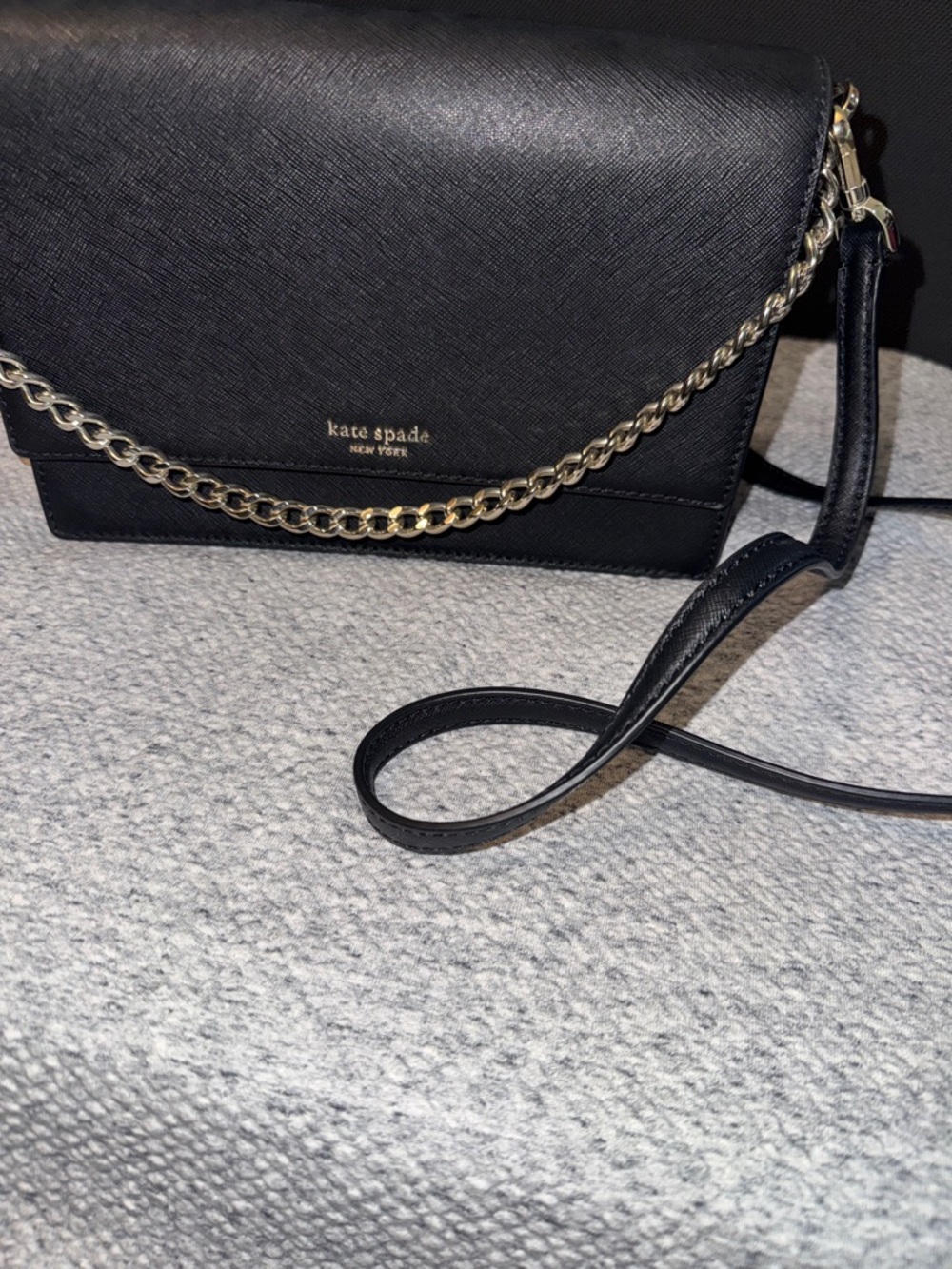 Kate Spade Black Cameron Convertible Crossbody. NWOT - Picture 6 of 9